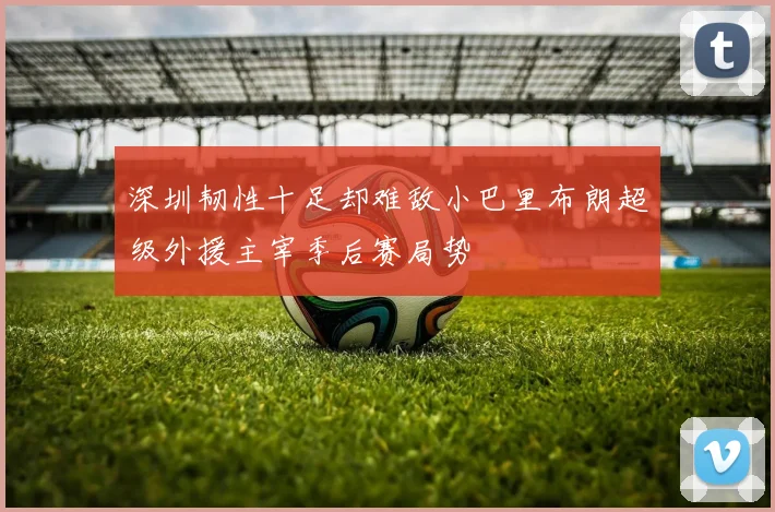 深圳韧性十足却难敌小巴里布朗超级外援主宰季后赛局势